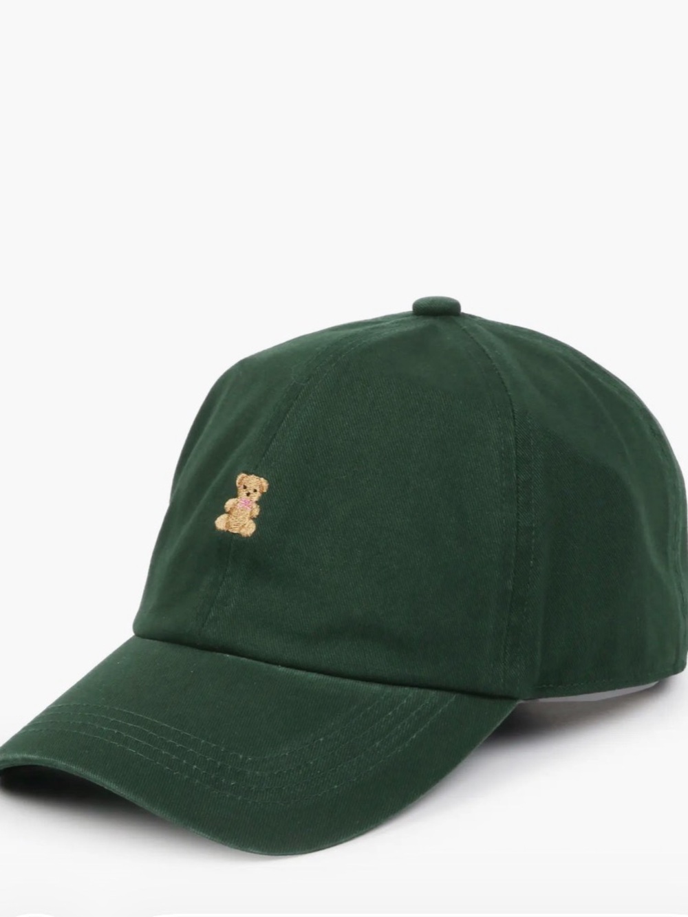 David and Young Navy Blue Baseball Cap with Embroidered Teddy